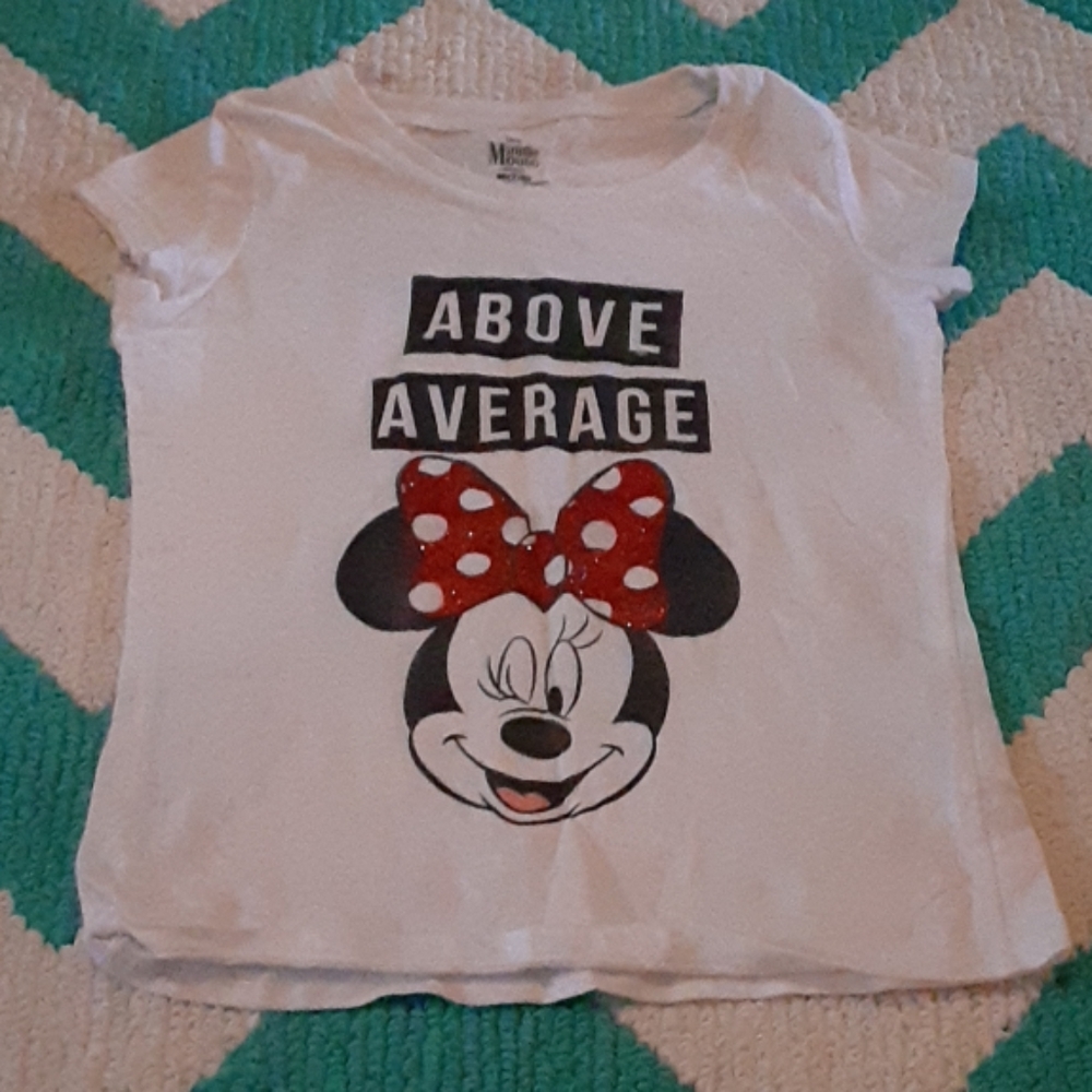 white minnie mouse shirt